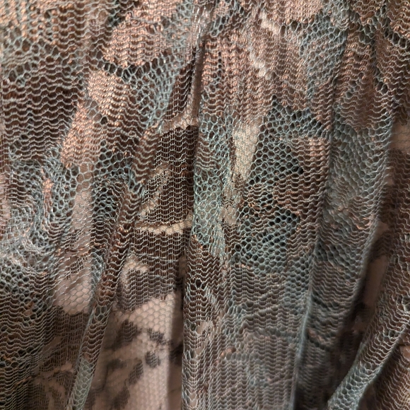 NWOT Pink Ice Blue & Teal Lace Dress - Picture 2 of 5